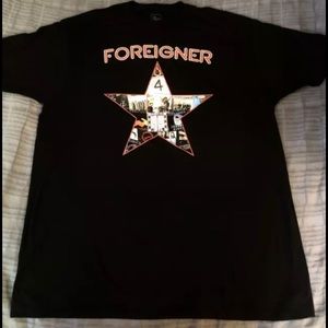 FOREIGNER Texas Tour 2020 Tshirt Men’s Sz XL (Pandemic Year 3 Dates) NEW